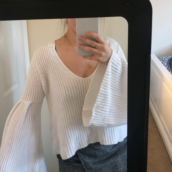 Free People Bell Sleeved Sweater - Picture 3 of 3